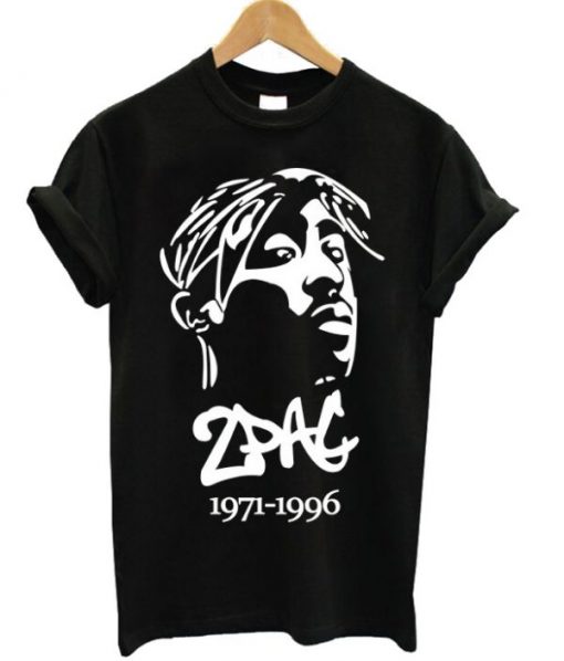 2pac 1971-1996 T SHIRT ZNF08