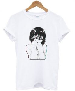 Aisuru Japanese Girl Graphic T-shirt ZNF08