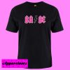 Babe ACDC Pink Logo New T shirt