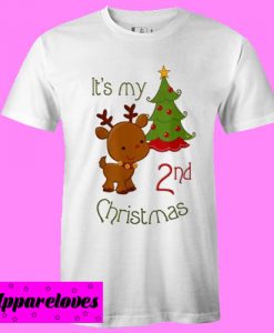 Baby’s 2nd Christmas T shirt