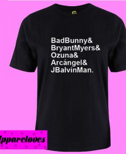 Bad Bunny and Bryant Myers T shirt