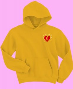Broken Heart Sweatshirt and Hoodie DAP
