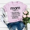 Definition of Mom Tshirt DAP