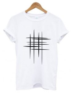 Line Cross T shirt DAP