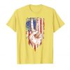 Peace symbol Flag T-Shirt DAP