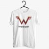 Weezer - W Logo T shirt DAP