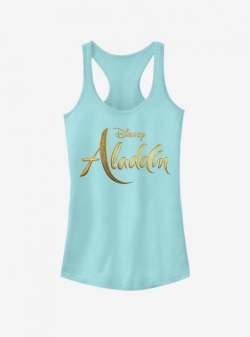 Aladdin Live Action Logo Girls Tank ZNF08