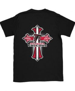 American Football Red Crusader Cross Atlanta Falcons NFL Shirts DAP