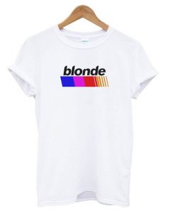 BLONDE White T shirt ZNF08