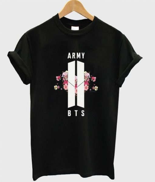 BTS Army Floral T Shirt AY