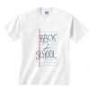 Back To School Notebook Paper T-shirts AY