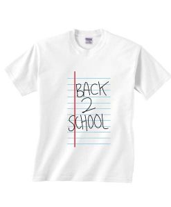 Back To School Notebook Paper T-shirts AY