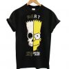 Bart Simpson Skull T shirt AY