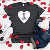 Be Mine Valentine's Day Heart Shirt ZNF08