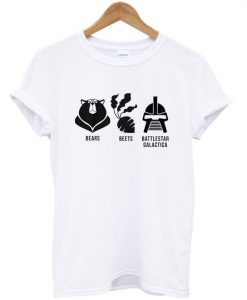 Bears beets battlestar galaction t-shirt ay