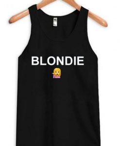 Blondie emoji tanktop AY