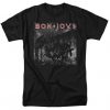 Bon Jovi Slippery When Wet Cover Black Shirts DAP