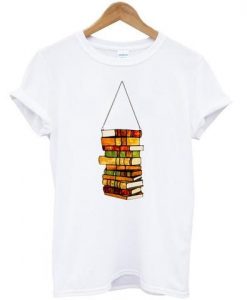 Book Lover's Stained Glass Panel T shirt ZNF08