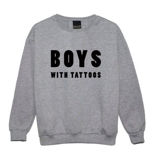Boys With Tattoos Sweater AY
