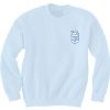 Branded Short Domain Sweatshirt ZNF08