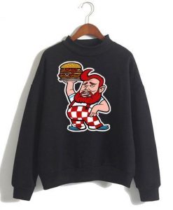 Bronson Burger Sweatshirt ZNF08