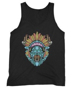 Buffalo Arrowhead Native American Man's Tank Top ZNF08