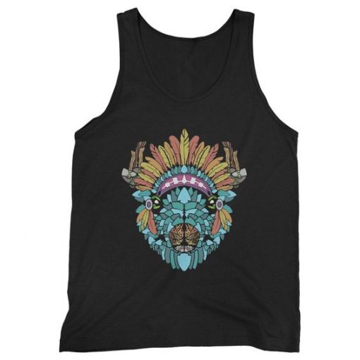 Buffalo Arrowhead Native American Man's Tank Top ZNF08