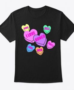 Bunco Valentines Day Hearts Cute Group T-Shirt ZNF08