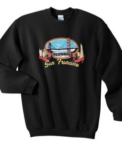 California san francisco sweatshirt AY