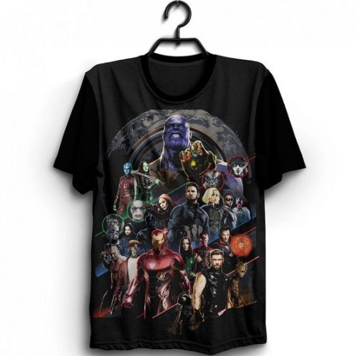 Camiseta Ops Avengers Infinity War BLACKTshirt DAP