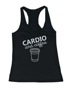 Cardio and coffee Women’s Workout Tank Top ZNF08