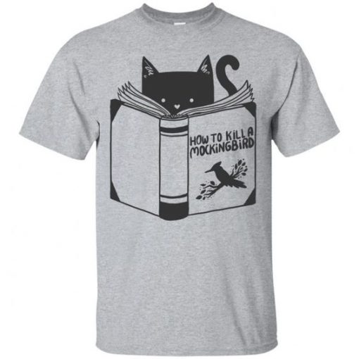 Cat Reading A Book Classic T-Shirt AY