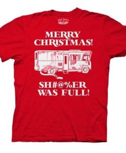 Christmas Vacation Shitter Was Full T-Shirt dap