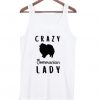 Crazy Pomeranian Lady Tanktop ZNF08