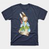 Cute Peter Rabbit eating carrot T-Shirt ZNF08
