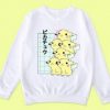 Cute Pikachu Japanese Sweatshirt ay