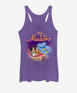 Disney Aladdin VHS Art Girls Tank ZNF08