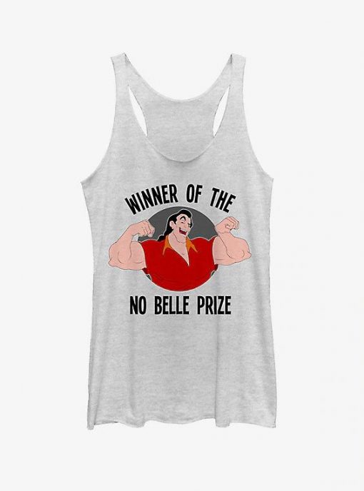 Disney Gaston No Belle Prize Girls Tank ZNF08
