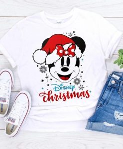 Disney christmas Mickey Tshirt ZNF08