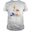 Dog Flying A Kite At The Beach T-Shirt, DAP