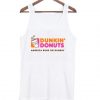 Dunkin donuts america runs on dunkin Tanktop AY