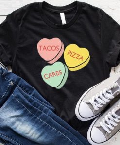 Funny Conversation Hearts T-Shirt ZNF08