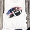 Game On American Flag Tank TOP ZNF08
