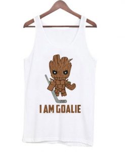 Groot Hockey I am Goalie Tanktop ZNF08