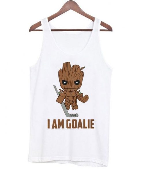 Groot Hockey I am Goalie Tanktop ZNF08