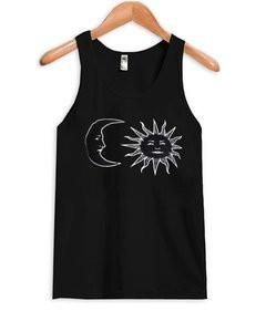 Halter Sun & Moon Tank top ZNF08