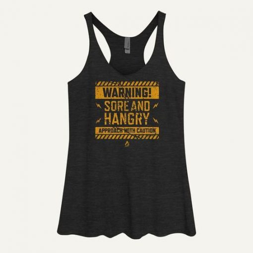 Hangry – Approach With Caution Women's Tank TOP AY