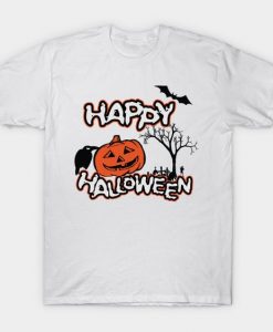 Happy Halloween Funny T Shirt ZNF08