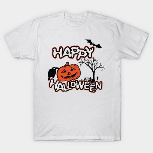 Happy Halloween Funny T Shirt ZNF08