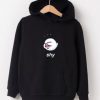 Hoodie SHY Pullover Black ZNF08